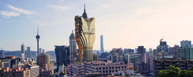 澳门城市天际线